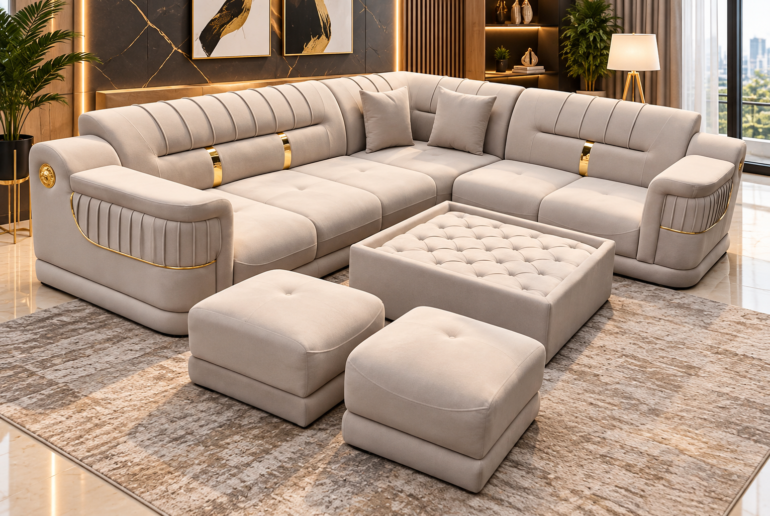 L-Shape Sofa