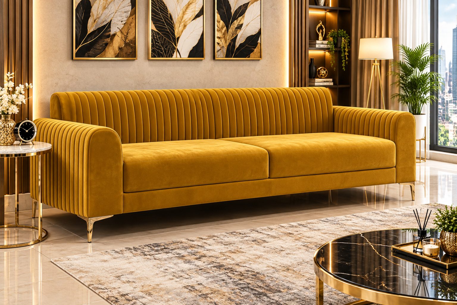 Wooden Sofa